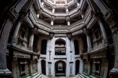 Treppenbrunnen in Ahmedabad, Indien