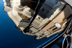 Spiegelung einer Orthodoxen Kirche in Tallinn