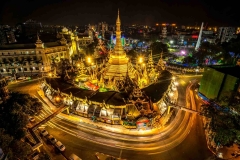 Sule Pagode in Yangon, Myanmar
