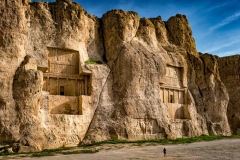 Felsengräber in Necropolis, Iran