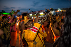 Trumpet player - Kumbh Mela