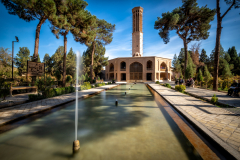 Dolat Abad Garden in Yazd