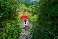 Suspension Bridge in Pokhara