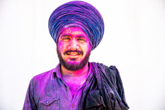 A-Sikh-warrior-covered-in-color