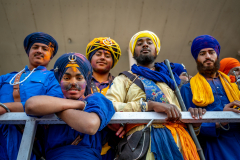 A-group-of-Sikh-men-on-the-grandstand