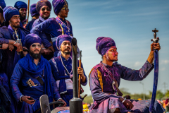 Group-of-Sikh-in-armor-on-traktor
