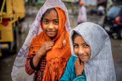 Sikh-girls-with-rain-covers