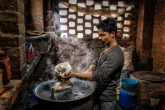 Dyer in Varanasi