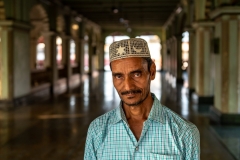 Muslim in a mosque in Kolkata