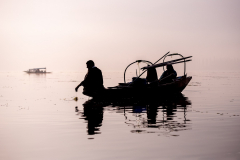 Fischer aus dem Dal See