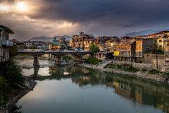 Der Fluss Jhelam in Srinagar
