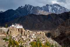 Das Kloster von Lamayuru in dramatischem Licht