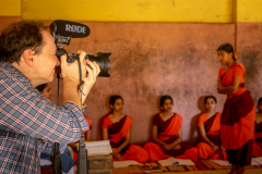 Thorge Berger filmt Tänzerinnen 