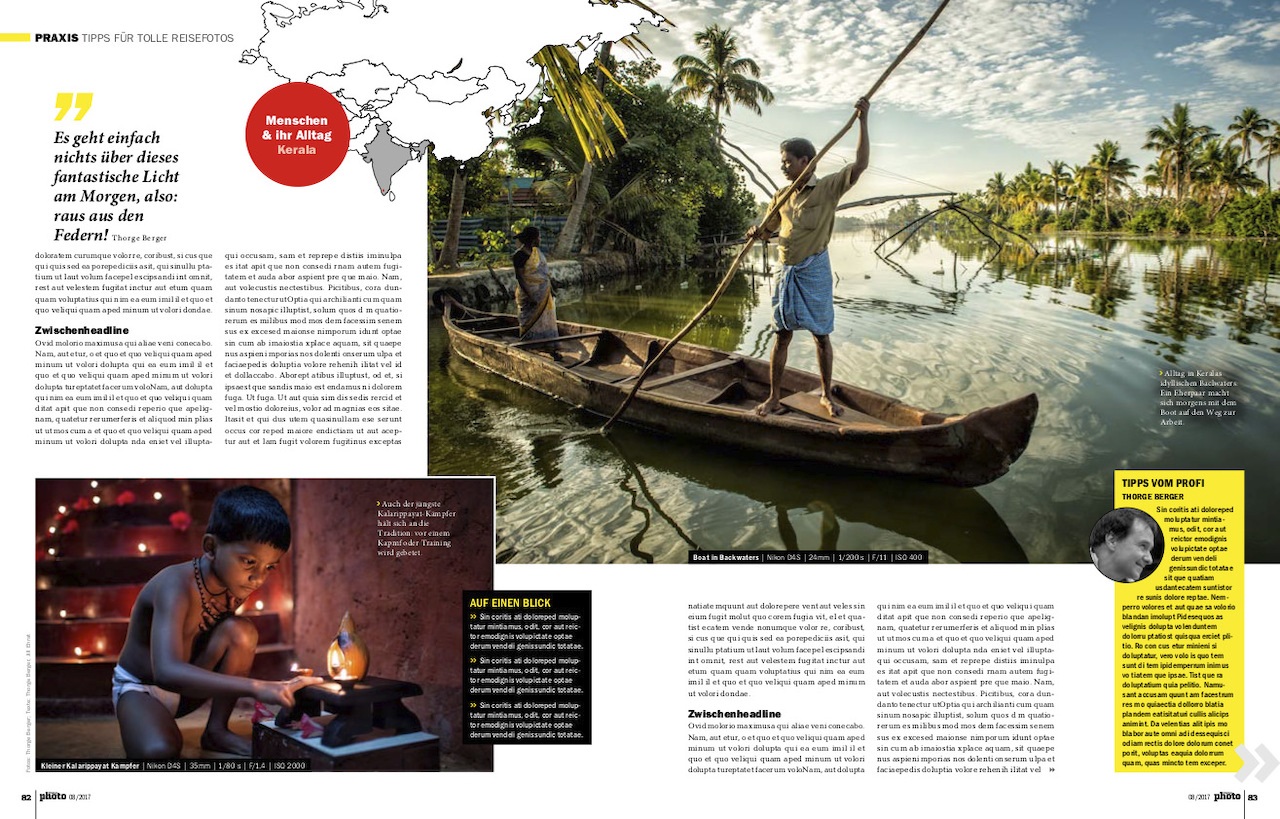 Reisefotografie: Menschen und ihr Alltag - ein Beitrag von Thorge Berger im  Magazin OUTDOOR Fotografie 2017-03