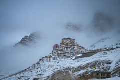 Key Monastery im Spiti Valley, Himachal Pradesh