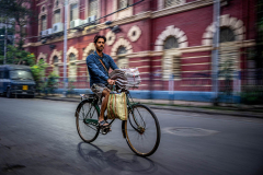 Fahrradbote, Kolkata
