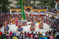 Cham Dance at Sani MOnastery, Zanskar