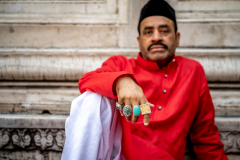 Muslim mit Ringen, Delhi