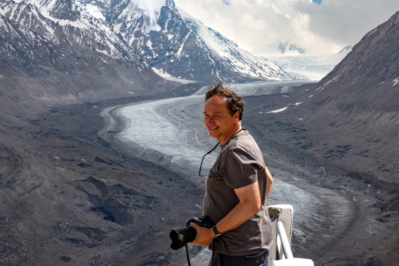 Am Gletscher