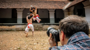 Alles im Blick - Kalarippayat in Kerala
