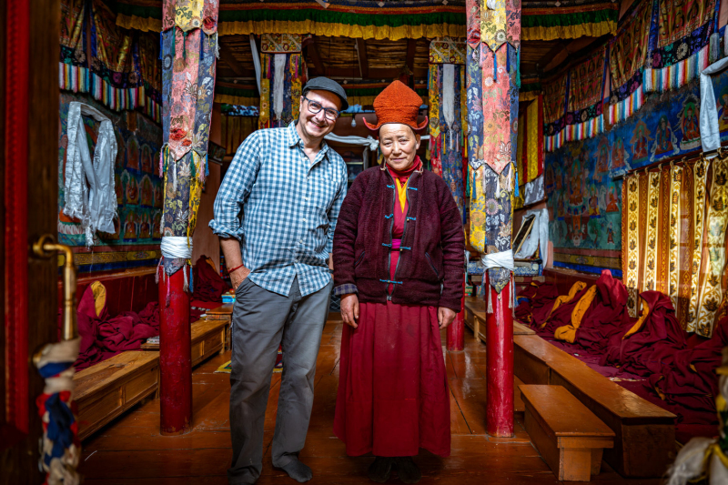 Im Nonnenkloster in Zanskar, Ladakh