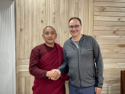 Treffen mit Lama Lobsang, Ladakh