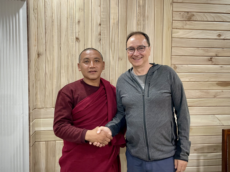 Treffen mit Lama Lobsang, Ladakh