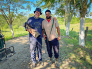 Mit Anti-Poching-Wächter im Kaziranga Nationalpark, Assam