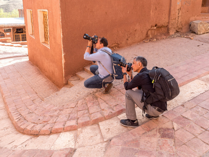 Mit Mehran Khadem-Awal in Abyaneh, Iran