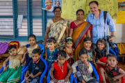 Schulbesuch in Kerala