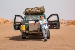 Unterwegs in der Wüste Lut, Iran