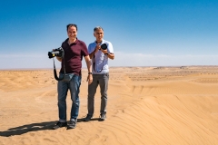 In der Wüste Kavir mit Mehran Khadem-Awal, Iran