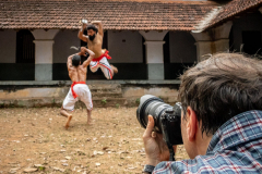 Alles im Blick - Kalarippayat in Kerala