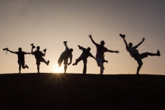 Mit Fotogruppe in Myanmar