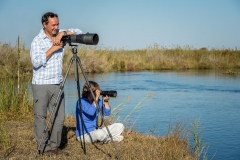 Im Caprivi Strip mit Heike Berger, Namibia