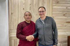 Treffen mit Lama Lobsang, Ladakh