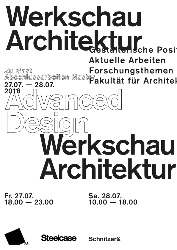 Werkschau Architektur FH München