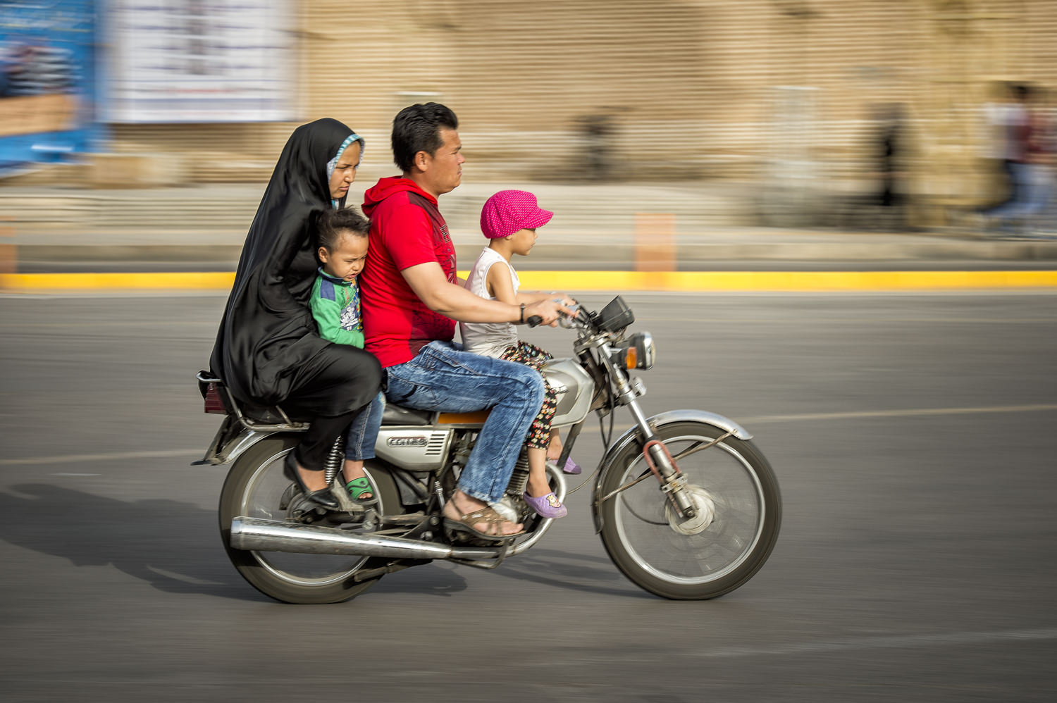 Familienausflug in Shiraz
