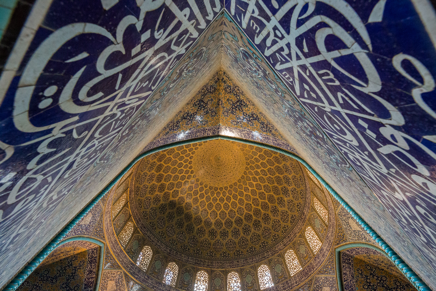 Reisefotografie - Bildbesprechung: Tine Aigner - Moschee in Isfahan